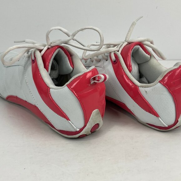 A.Co Sneakers Running Shoes Size 8 White Lace Up Round Toe Flat Heel - Picture 3 of 6